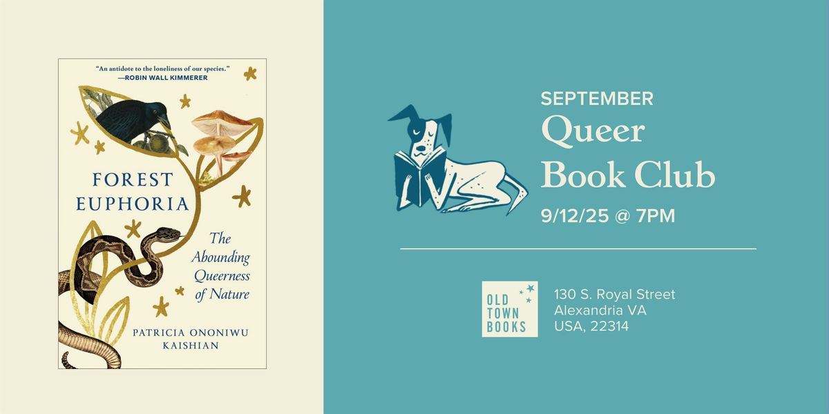 September Queer Book Club: Forest Euphoria, 12 September | Event in Alexandria | AllEvents