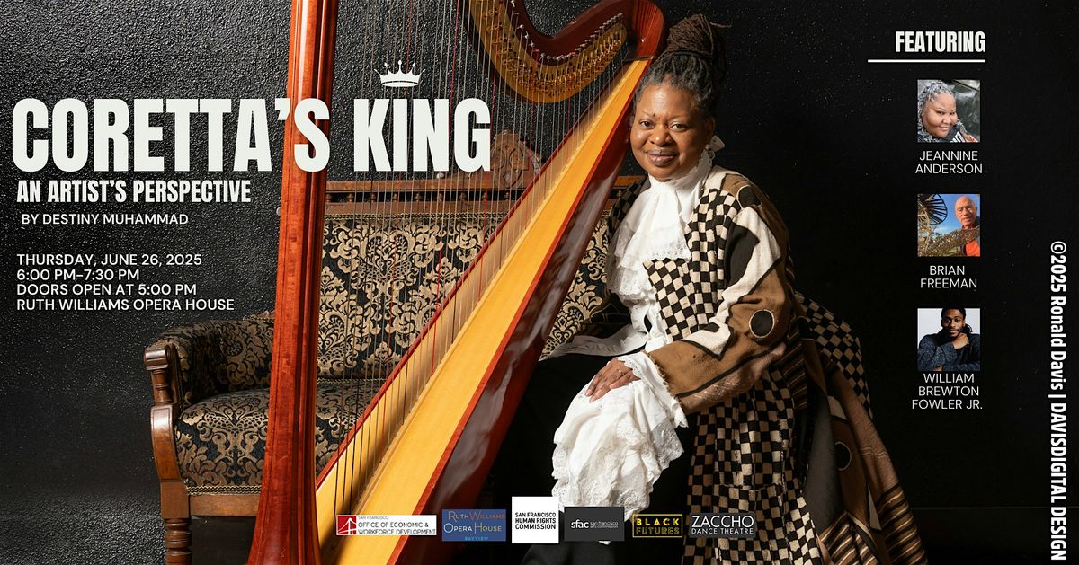 Coretta's King, 24 June | Event in San Francisco | AllEvents