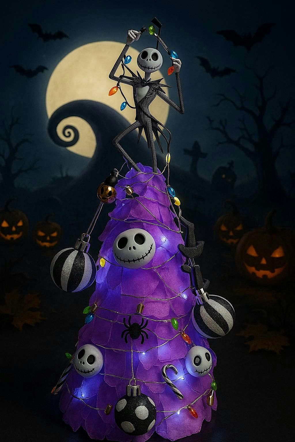 NIGHTMARE BEFORE CHRISTMAS Seaglass Tree Class, 14 October | Event in Ormond Beach | AllEvents