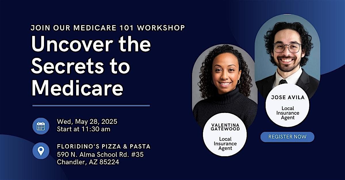 MEDICARE 101 WORKSHOP, 28 May | Event in Chandler | AllEvents