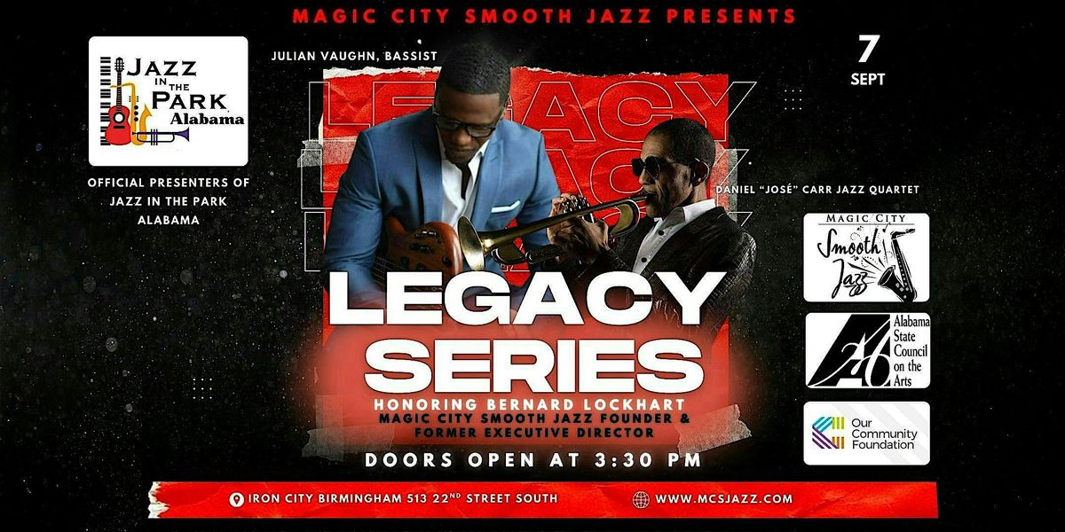 Magic City Smooth Jazz Legacy Series, 7 September | Event in Birmingham | AllEvents
