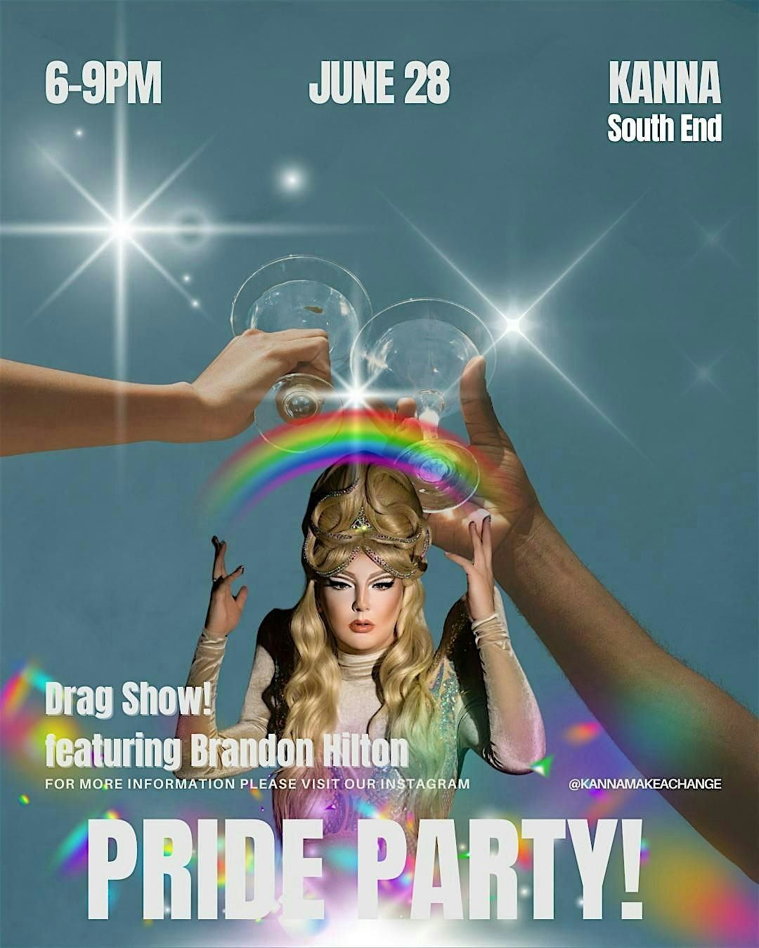Drag Show & Pride Party at Kanna!, 28 June | Event in Charlotte | AllEvents