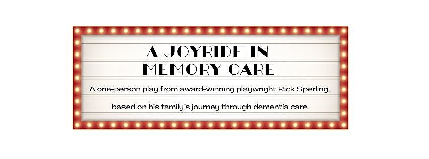 A Joyride in Memory Care, 21 September | Event in Jackson | AllEvents