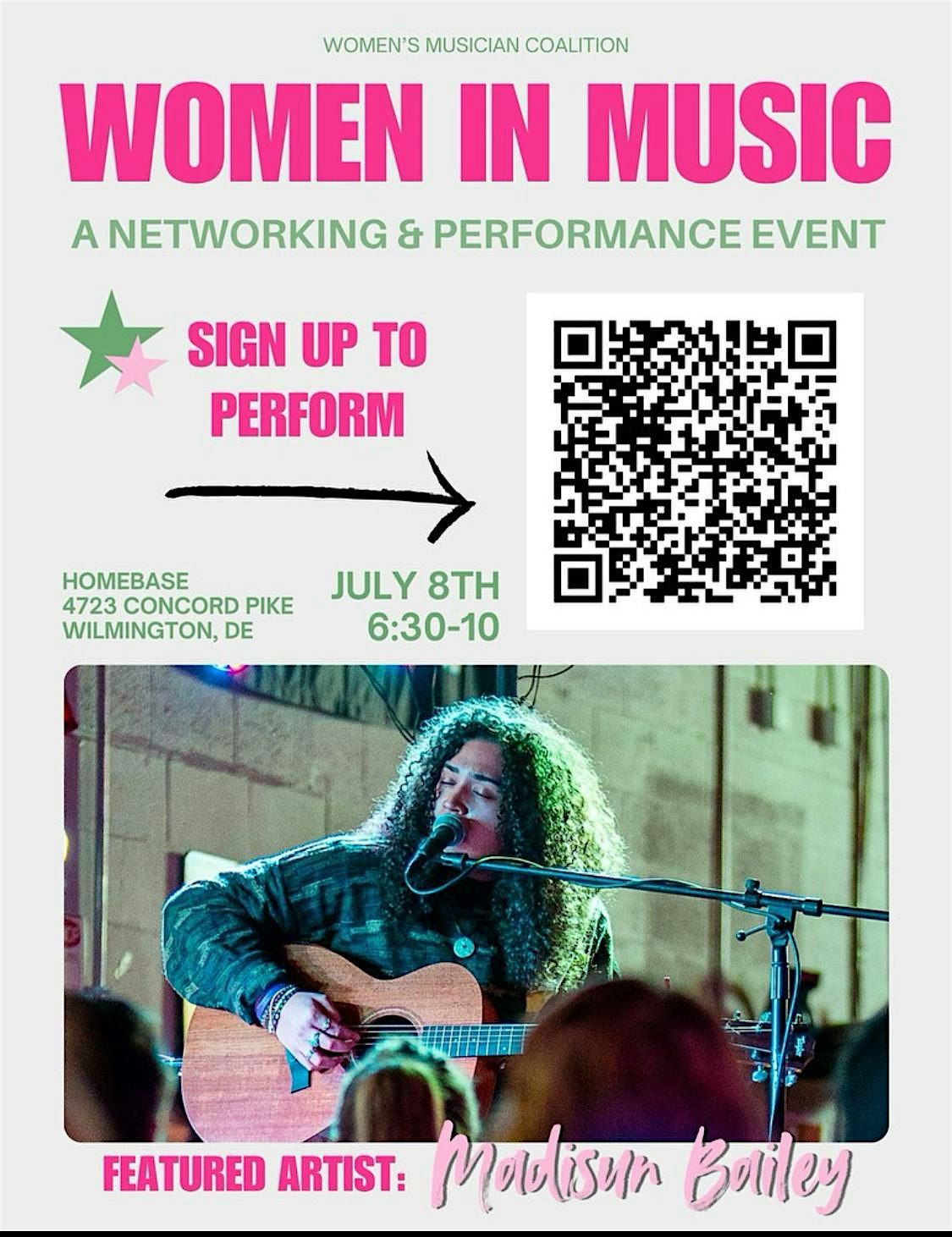 Women in Music:   A Networking & Performance Event, 8 July | Event in Wilmington | AllEvents