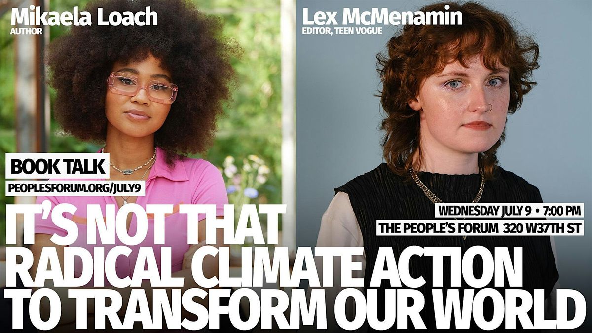 Book Launch: It’s Not That Radical: Climate Action to Transform Our World, 9 July | Event in New York | AllEvents
