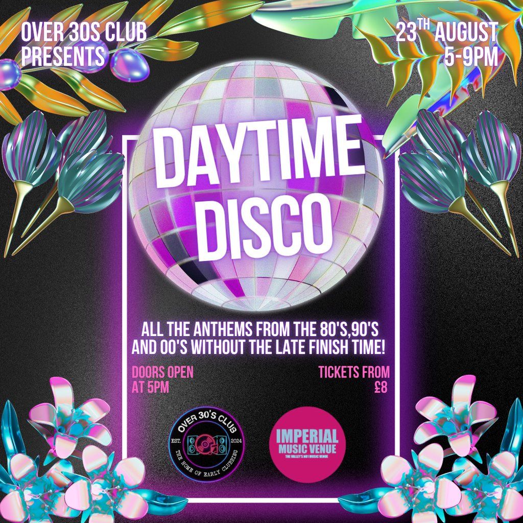Over 30s Club Presents Daytime Disco - Mexborough Launch Party, 23 August | Event in Doncaster | AllEvents