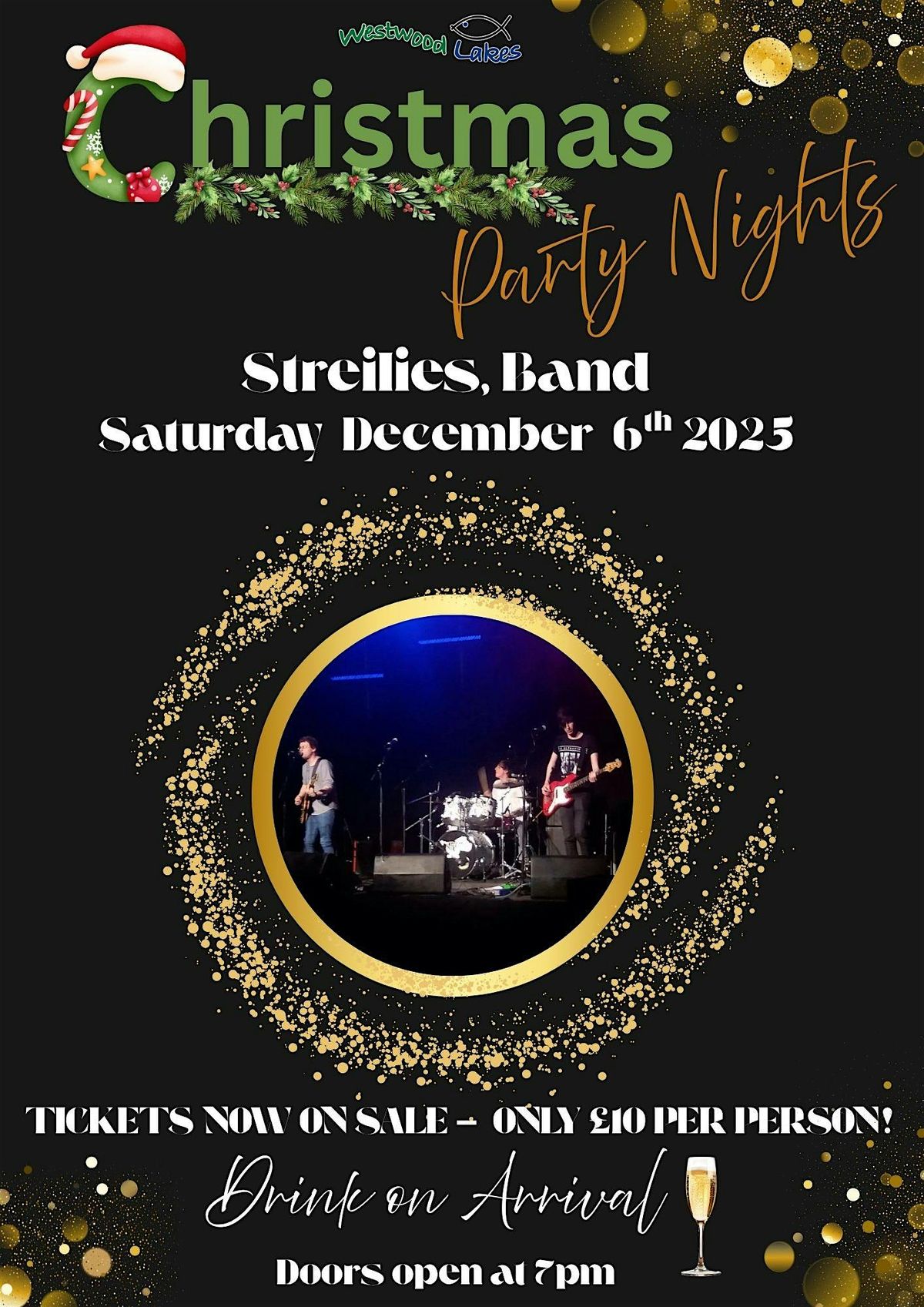 Christmas Party Night at The Mallard - The Streilies, 6 December | Event in Wyberton | AllEvents