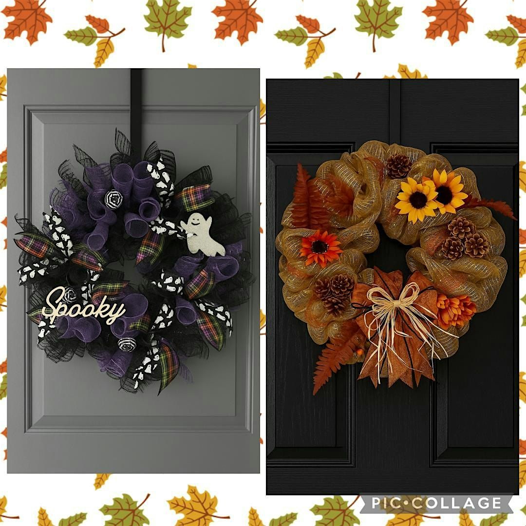 Let's Sip for a Spell: Wreath Workshop, 14 October | Event in Richland | AllEvents