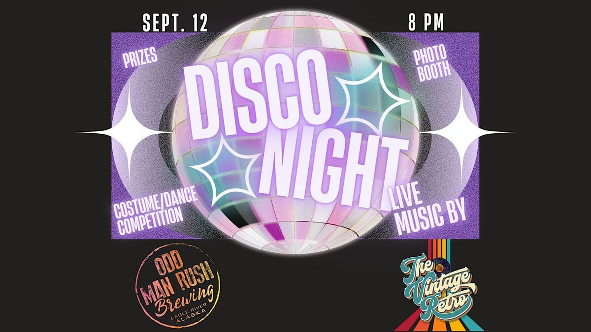 Disco Party at Odd Man Rush Brewing, 12 September | Event in Anchorage | AllEvents