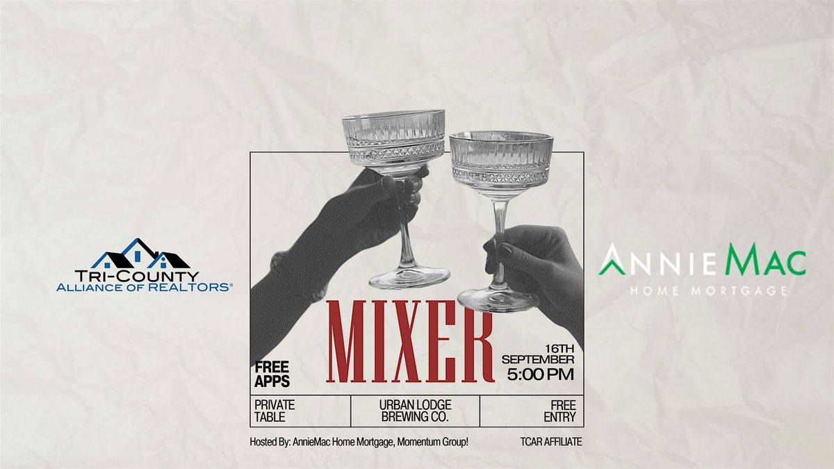 MIXER with AnnieMac Home Mortgage, Momentum Group - 9/16/25 @ 5PM, 16 September | Event in Manchester | AllEvents