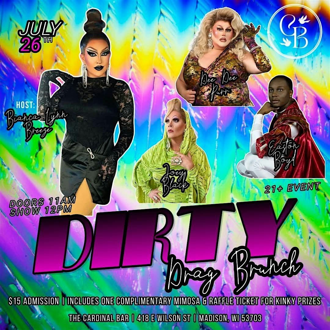 Dirty Drag Brunch at the Cardinal Bar, 26 July | Event in Madison | AllEvents