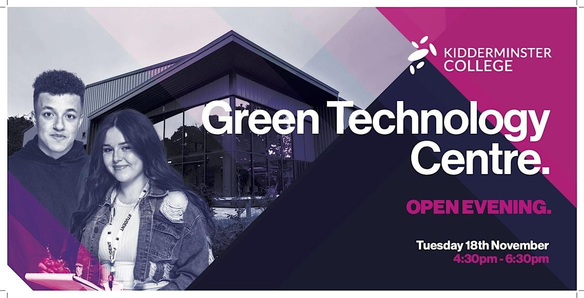 Kidderminster College Green Technology Centre November Open Event, 18 November | Event in Kidderminster | AllEvents