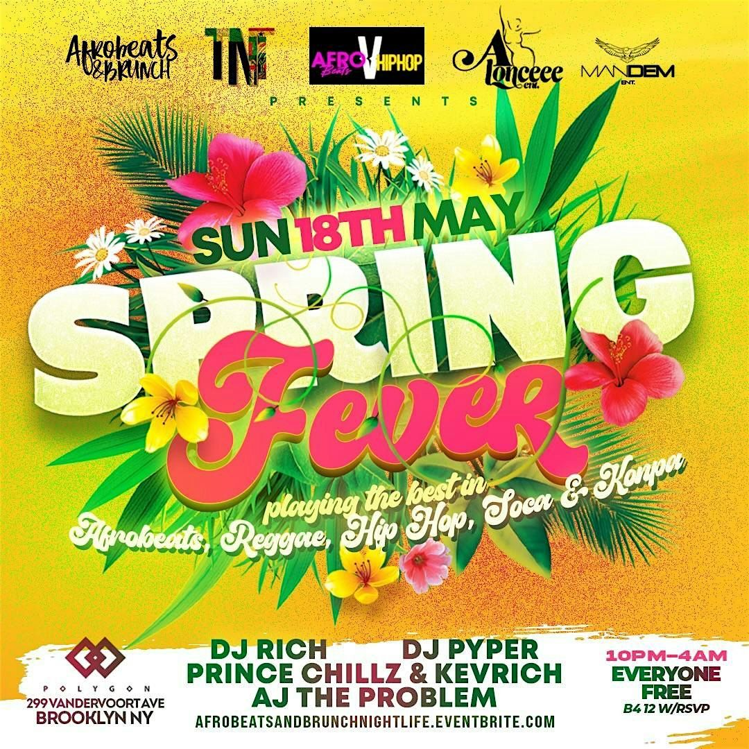 Spring Fever, 18 May | Event in Brooklyn | AllEvents