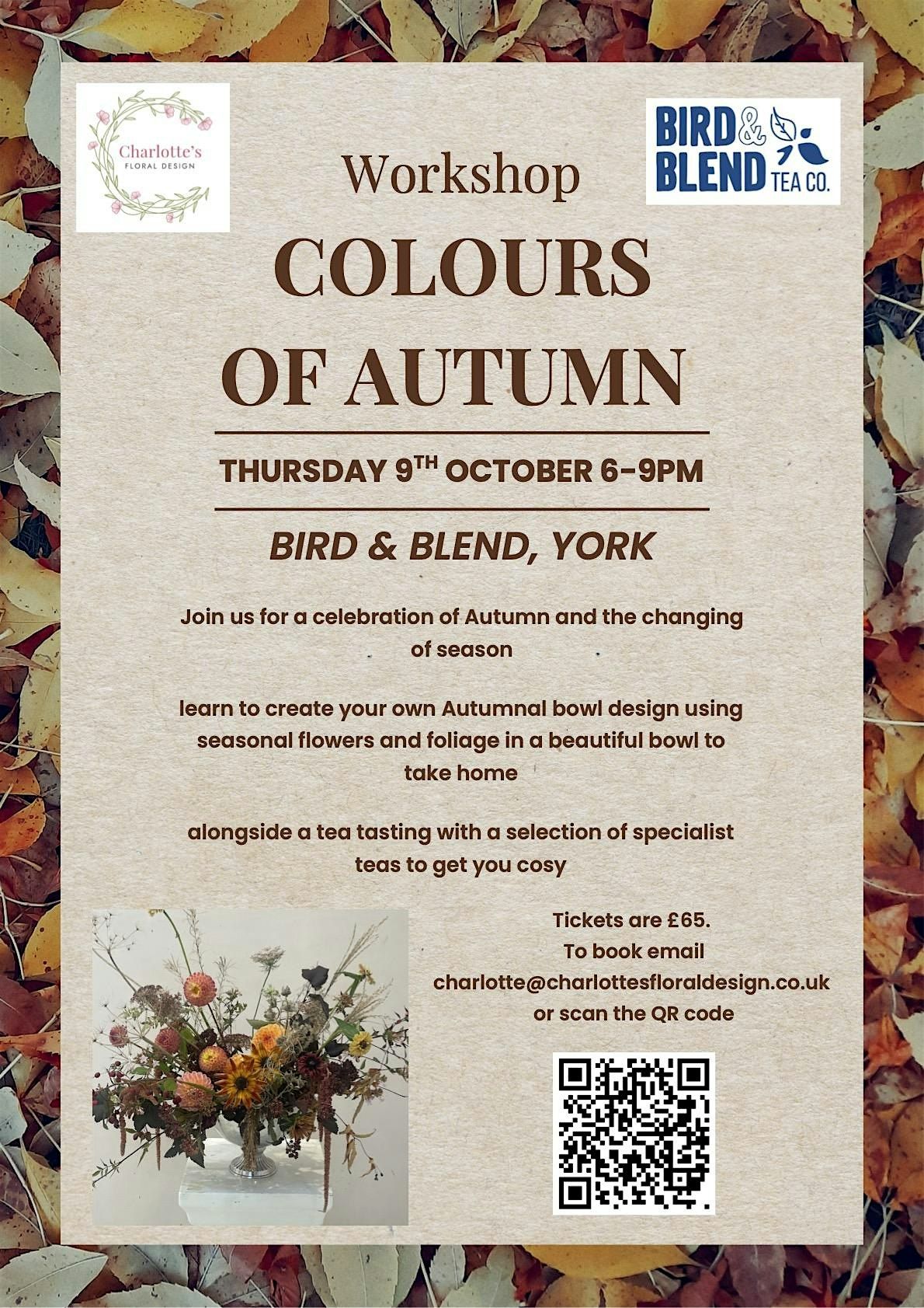 Colours of Autumn workshop, 9 October | Event in York | AllEvents