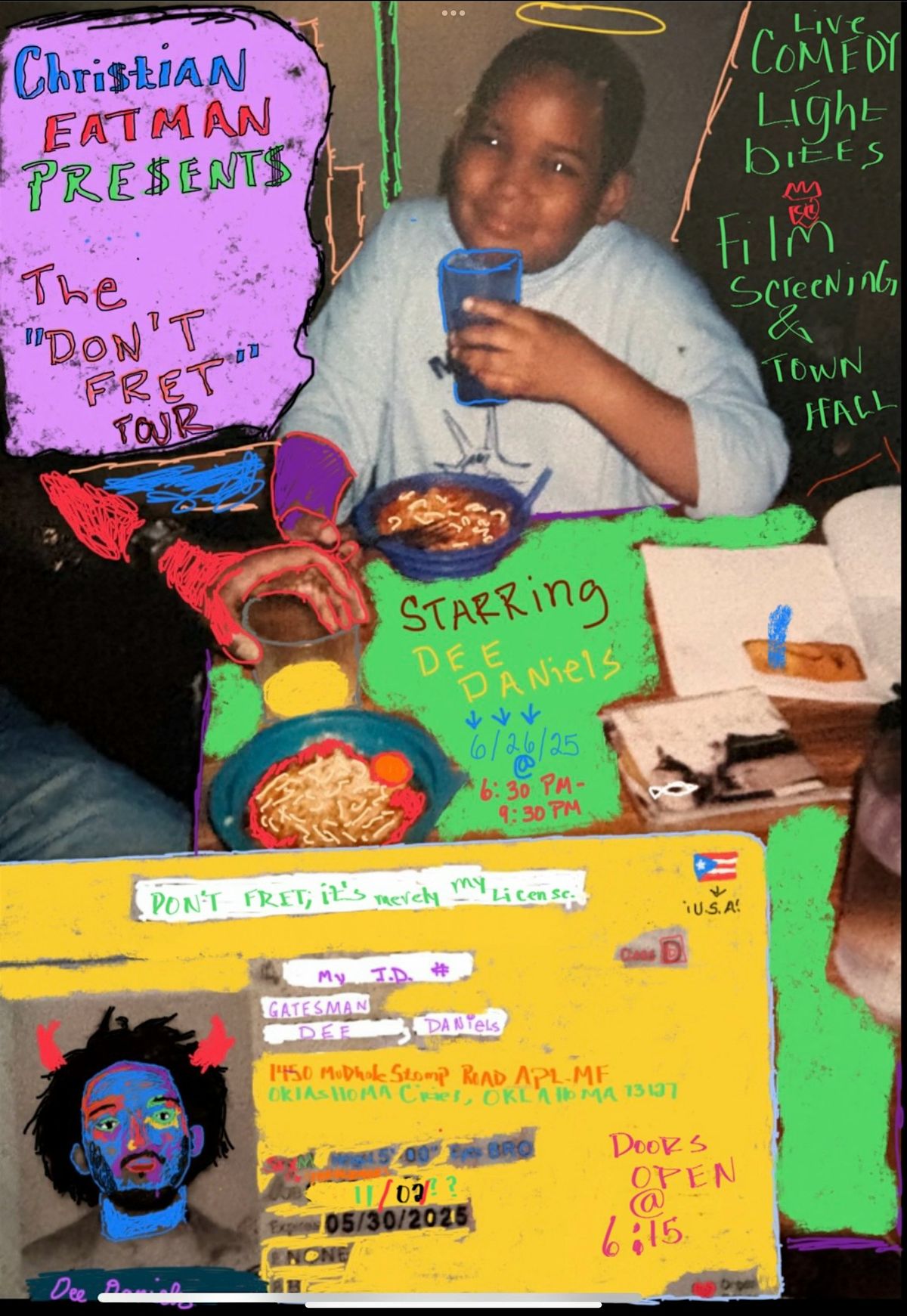 Christian Eatman presents…”The ‘Don’t Fret’ Tour” starring Dee Daniels, 26 June | Event in Queens