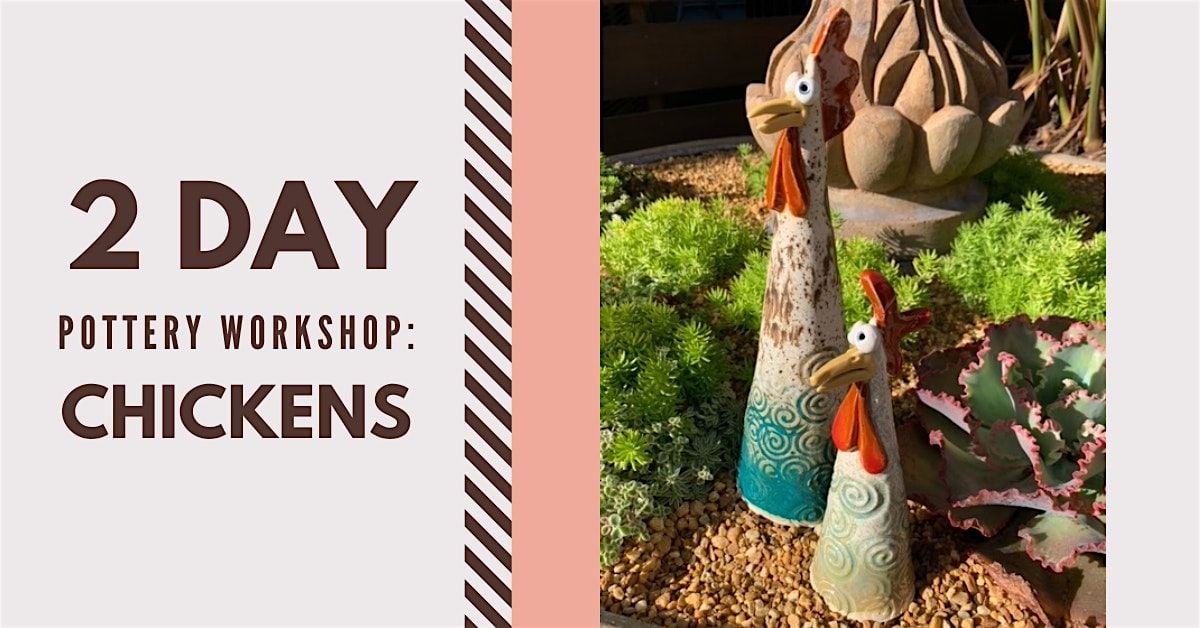 2-Day Pottery Workshop: Chickens, 5 September | Event in Atlantic Beach | AllEvents