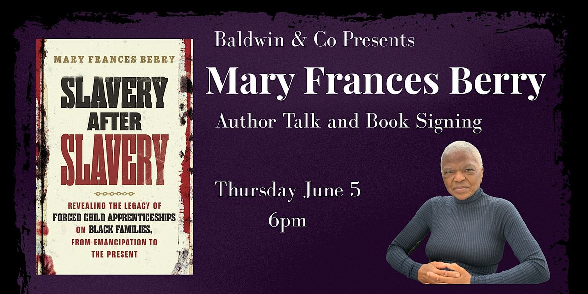 Mary Frances Berry Author Talk and Book Signing | Event in New Orleans | AllEvents