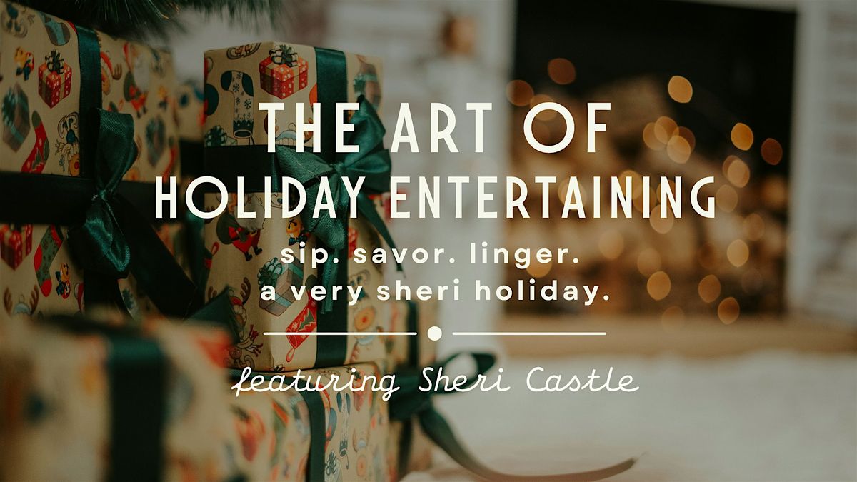 The Art of Holiday Entertaining with Sheri Castle, 9 December | Event in Carrboro | AllEvents