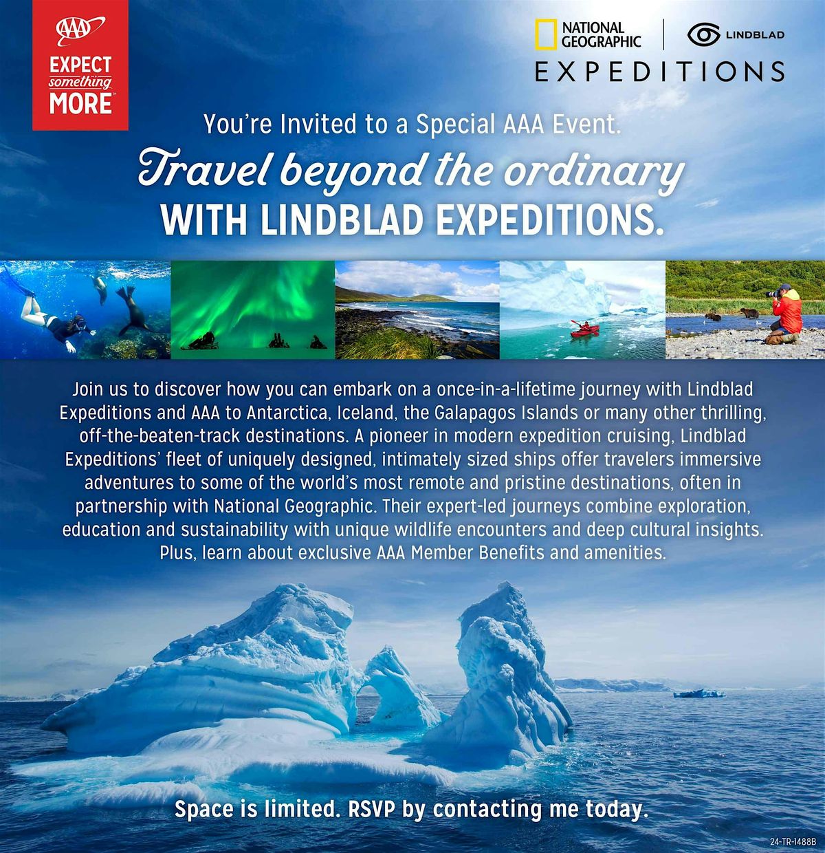 Travel beyond the ordinary WITH LINDBLAD EXPEDITIONS., 18 September | Event in Greensboro | AllEvents