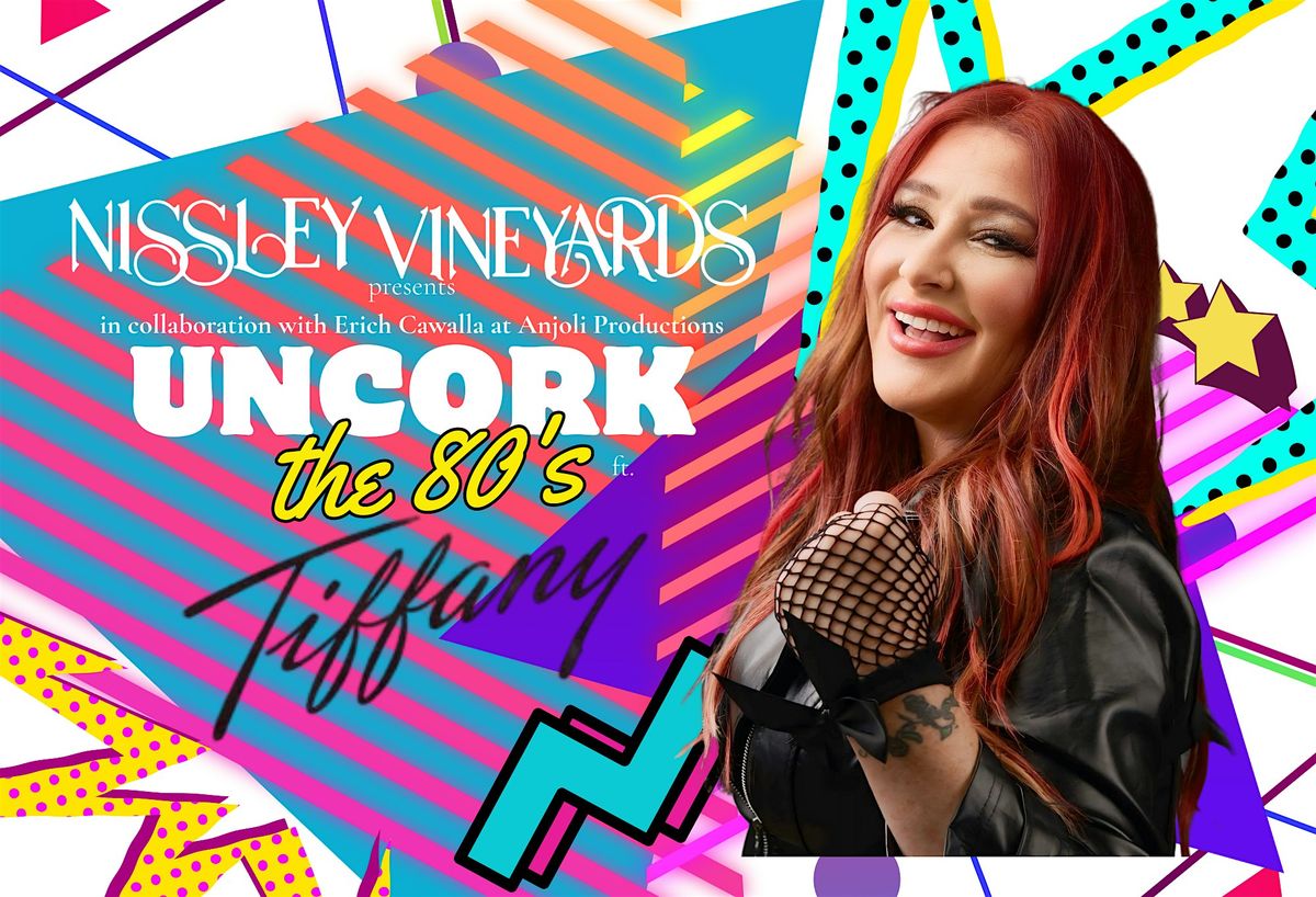 Uncork the 80's ft.Tiffany!, 13 September | Event in Bainbridge | AllEvents
