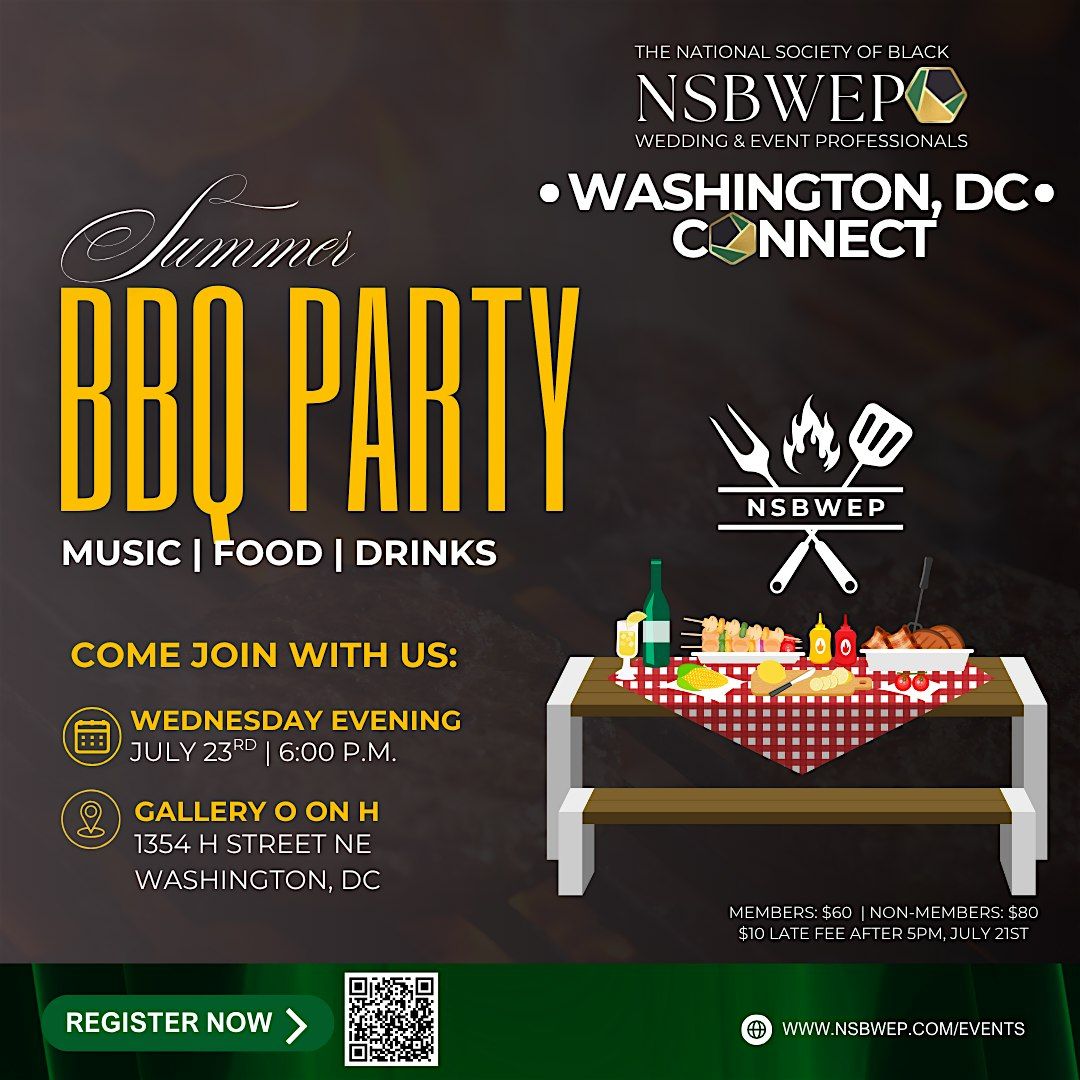 Washington DC | Ultimate Summer BBQ Bash!, 23 July | Event in Washington | AllEvents
