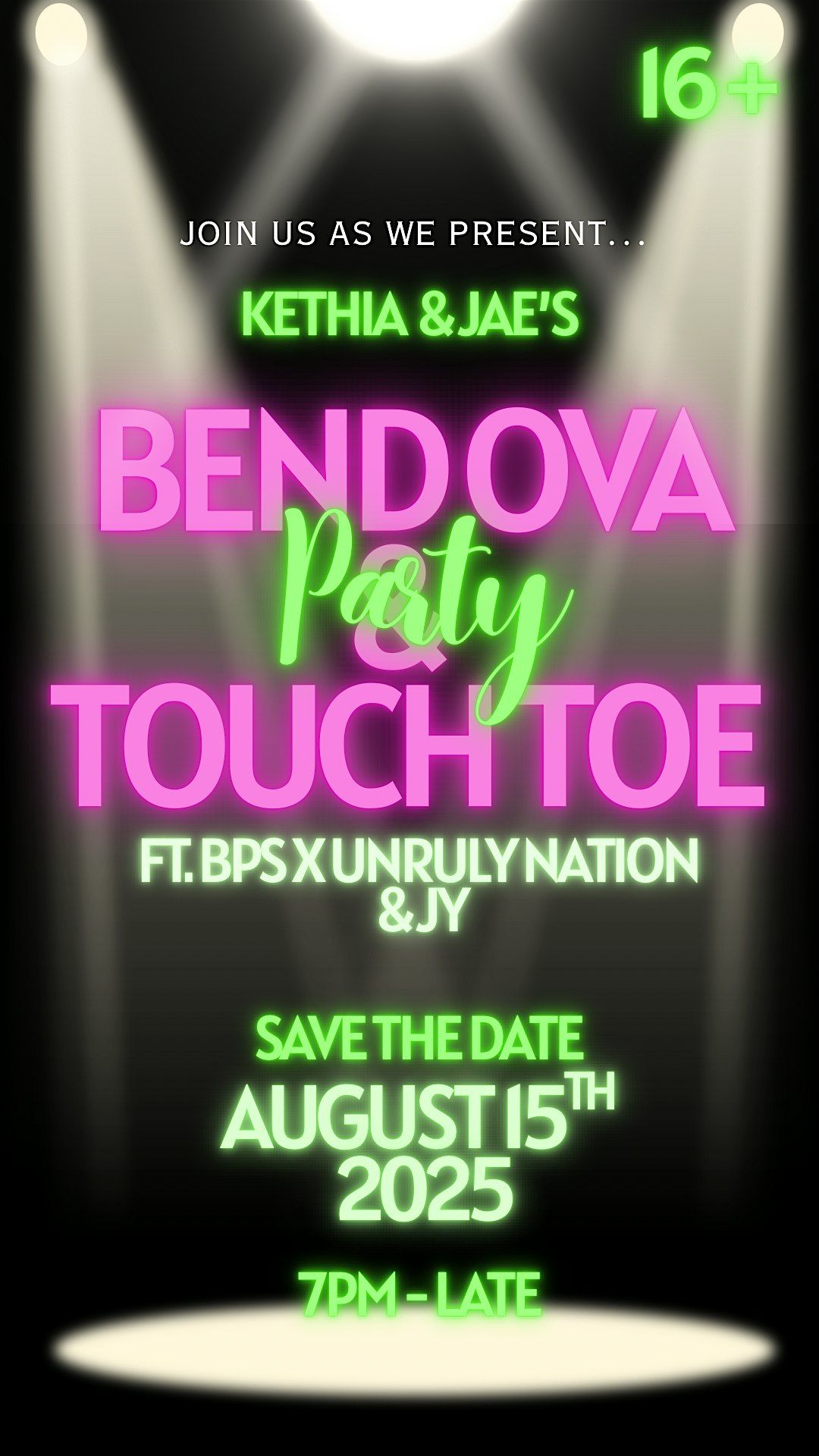 Bend Ova & Touch Toe, 15 August | Event in London | AllEvents