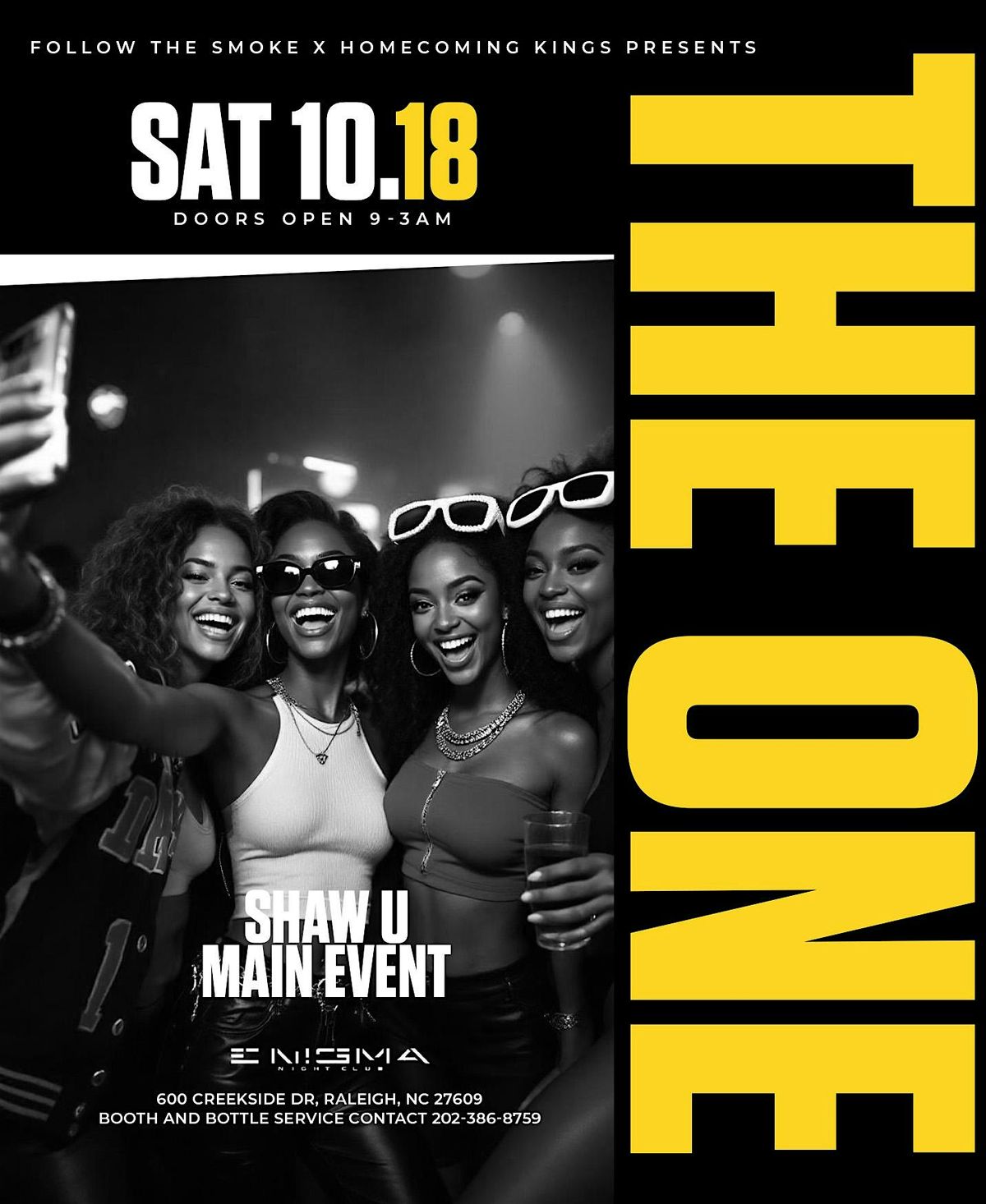 The One: Shaw U HC Main Event, 18 October | Event in Raleigh | AllEvents