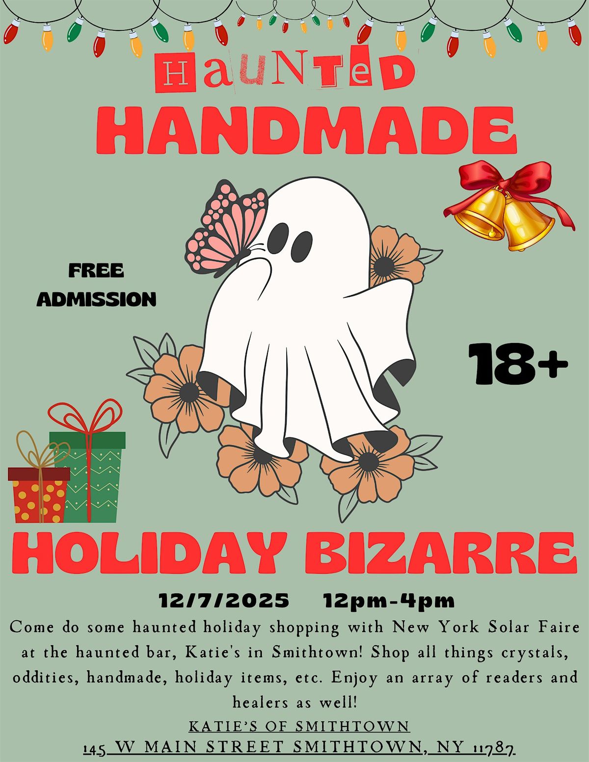 NYSF Haunted Handmade Holiday Bazaar, 7 December | Event in Smithtown | AllEvents