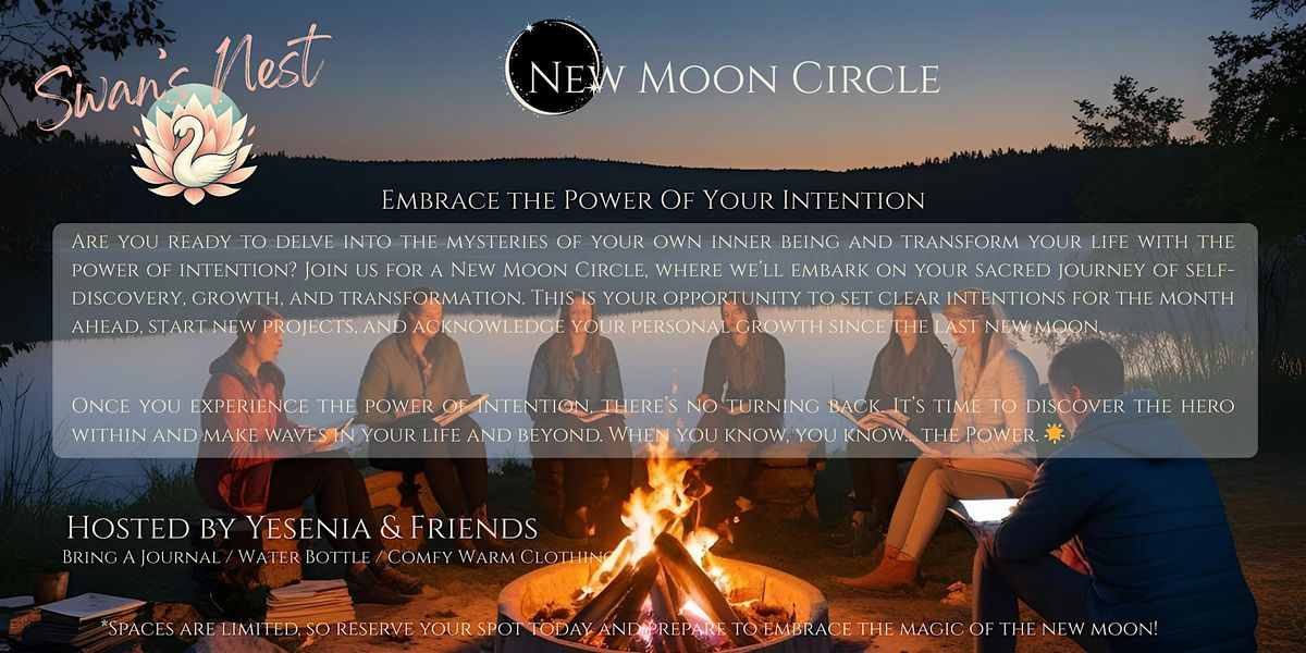 New Moon Circle - Camp Fire On The Lake - Embrace The Power Of Intention | Event in Worcester | AllEvents
