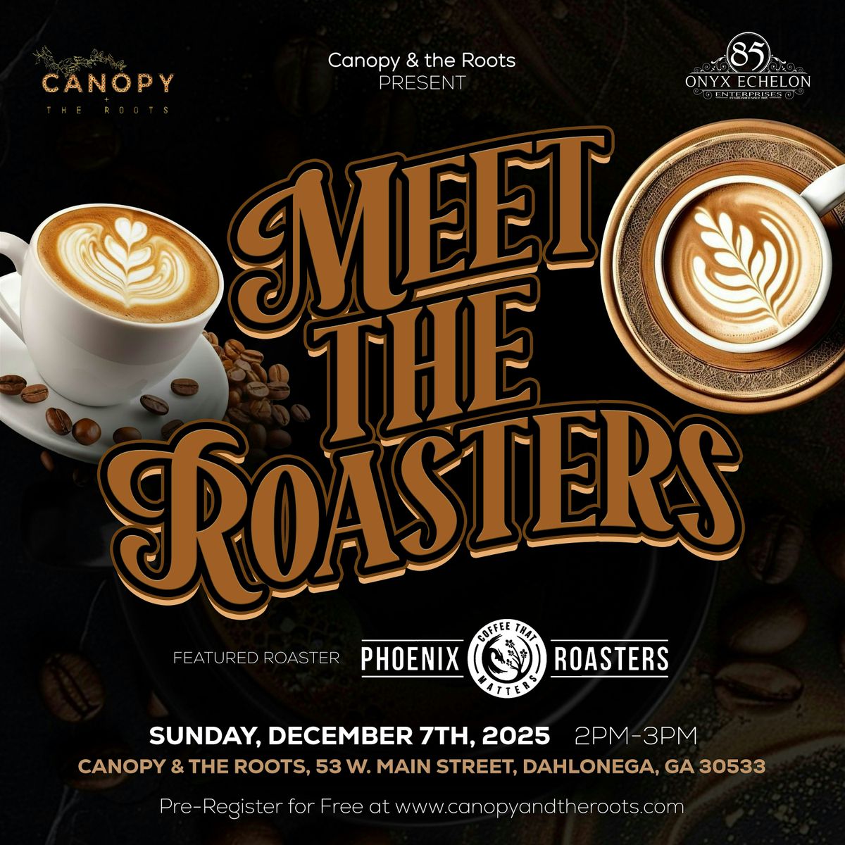 Coffee Cupping Event + "Meet the Roaster" P7 w/ Phoenix Roasters, 7 December | Event in Dahlonega