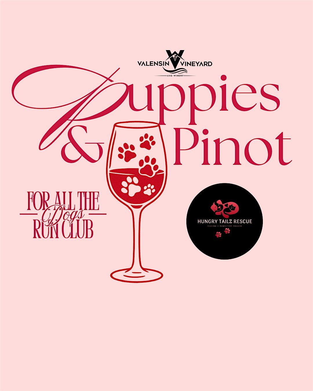FOR ALL THE DOGS - Puppies & Pinot, 9 August | Event in Galt | AllEvents