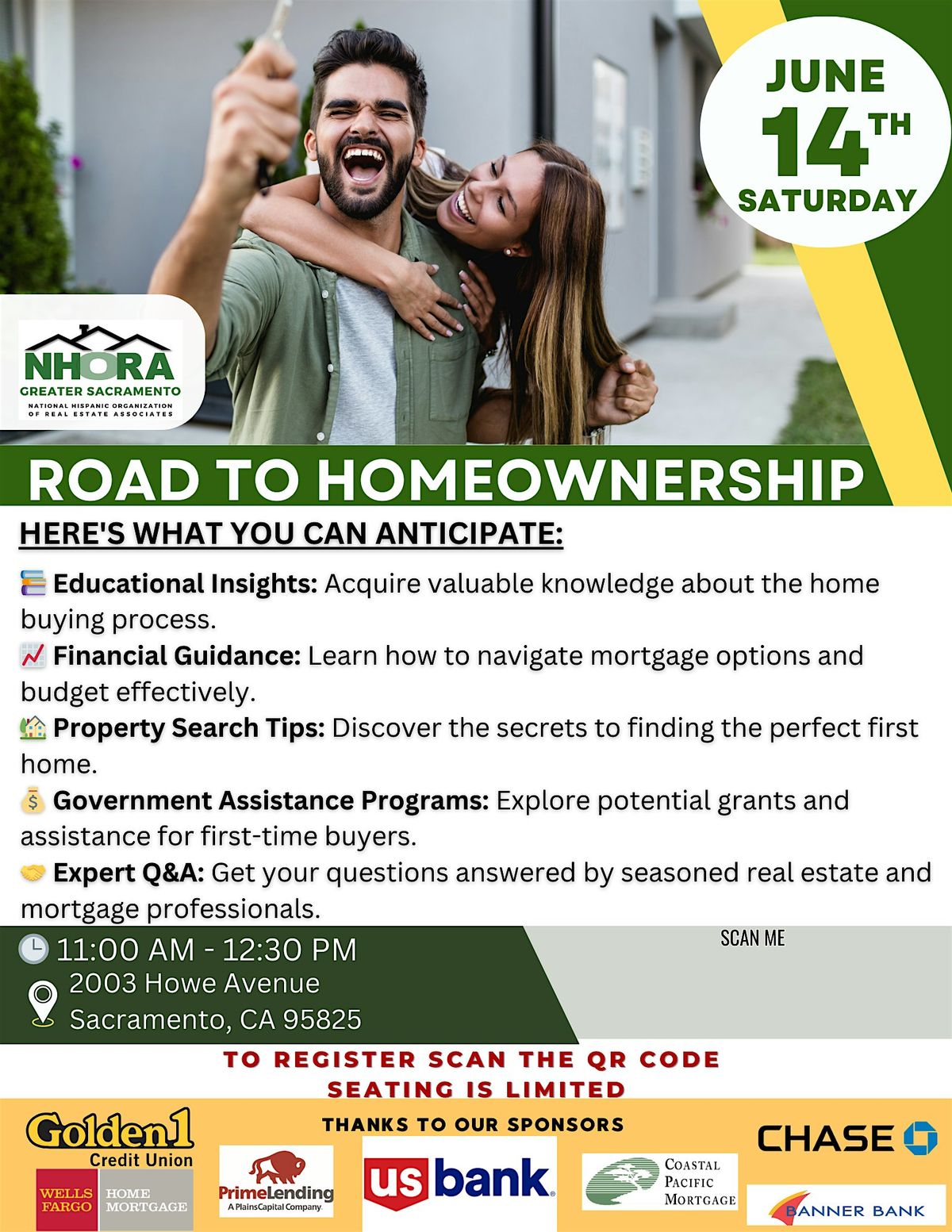 ROAD TO HOMEOWNERSHIP, 14 June | Event in Sacramento | AllEvents