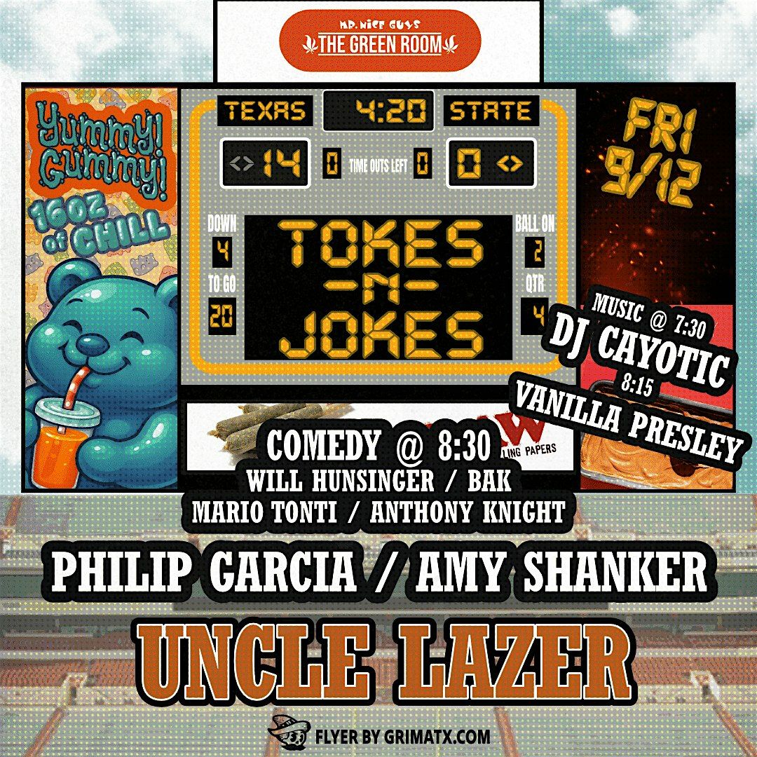 Tokes N Jokes with Uncle Lazer | Event in Austin | AllEvents