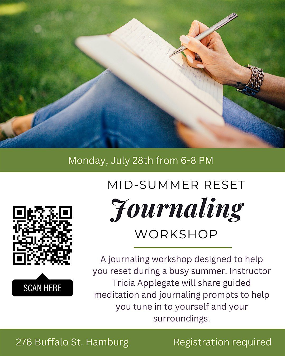 Mid-Summer Reset Journaling Workshop, 28 July | Event in Hamburg | AllEvents