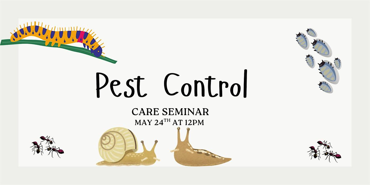 Landscape Pest Control Workshop, 24 May | Event in Columbia | AllEvents