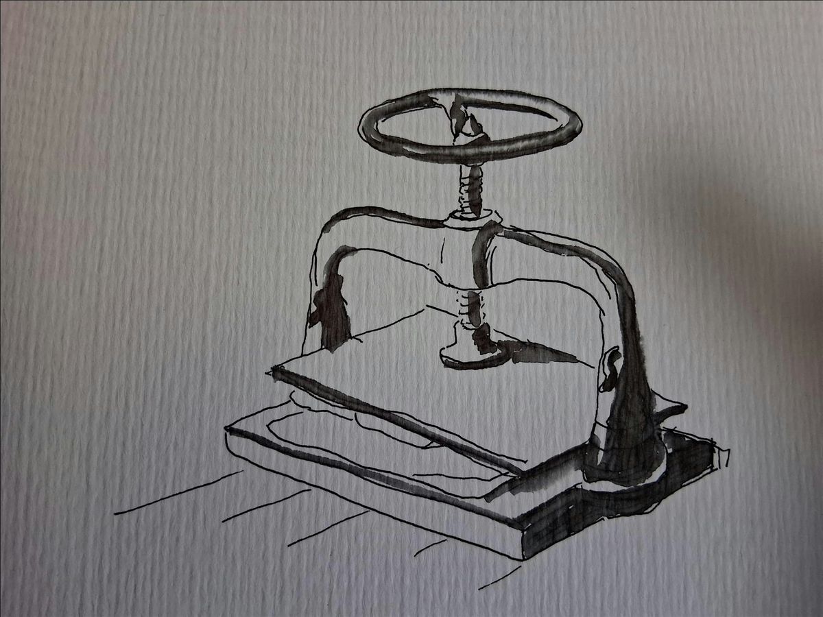 Drawing with Pen and Waterbrush with Clyde Mikkola, 19 July | Event in Calumet Township | AllEvents