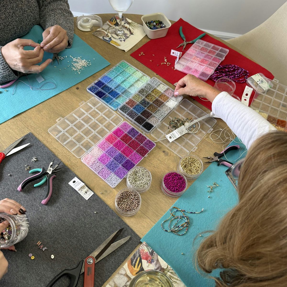 Design and Wine- Beaded Bracelets, 7 December | Event in Timonium | AllEvents