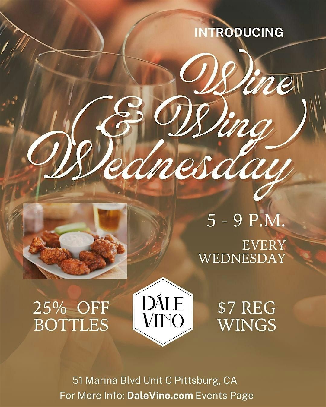 WINE & WING WEDNESDAY | Event in Pittsburg | AllEvents