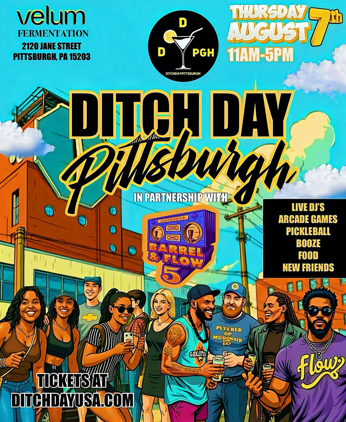 Ditch Day Pittsburgh "Barrel & Flow" Edition | Event in Pittsburgh | AllEvents