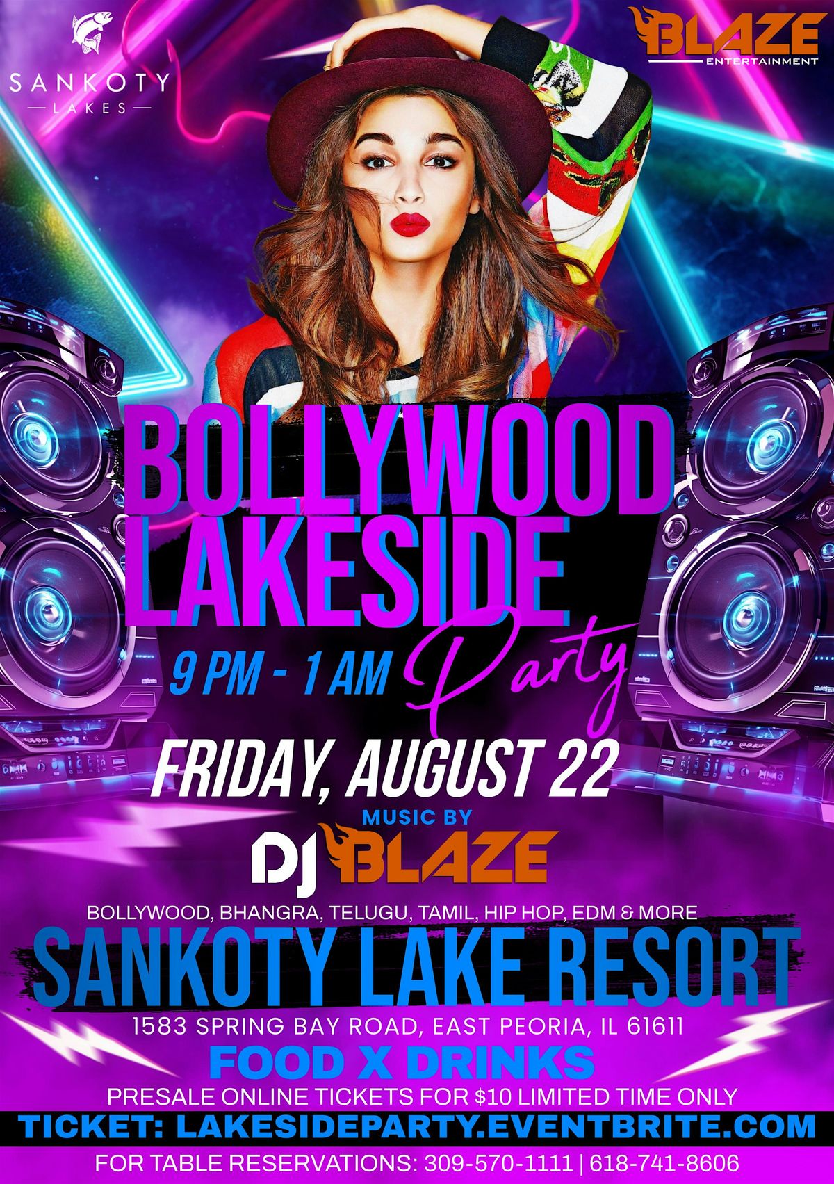 BOLLYWOOD LAKESIDE PARTY, 22 August | Event in Spring Bay | AllEvents