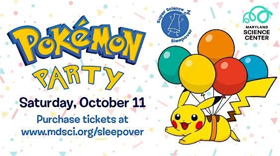 Pokémon Party, 11 October | Event in Baltimore | AllEvents