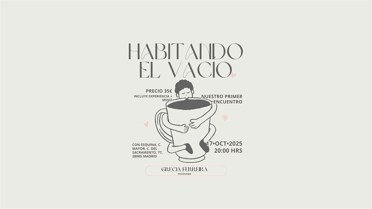 Habitando el vacío
