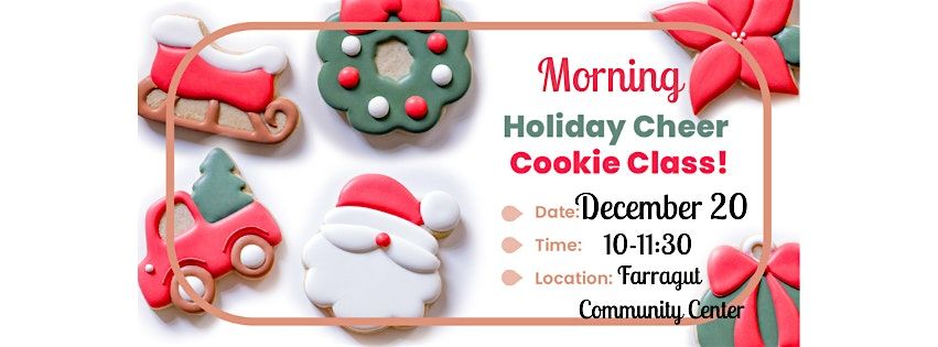 Morning- Christmas Sugar Cookie Decorating Class!, 20 December | Event in Farragut | AllEvents