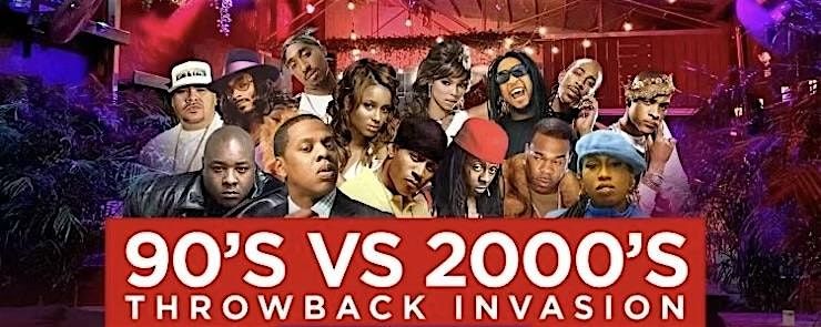 90’s Vs 2000’s THROWBACK INVASION | SUMMER FEST, 24 July | Event in Atlanta | AllEvents