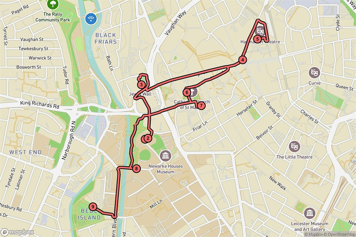 Leicester Audio Tour: The Timeless Leicester Tapestry Tour | Event in Leicester | AllEvents