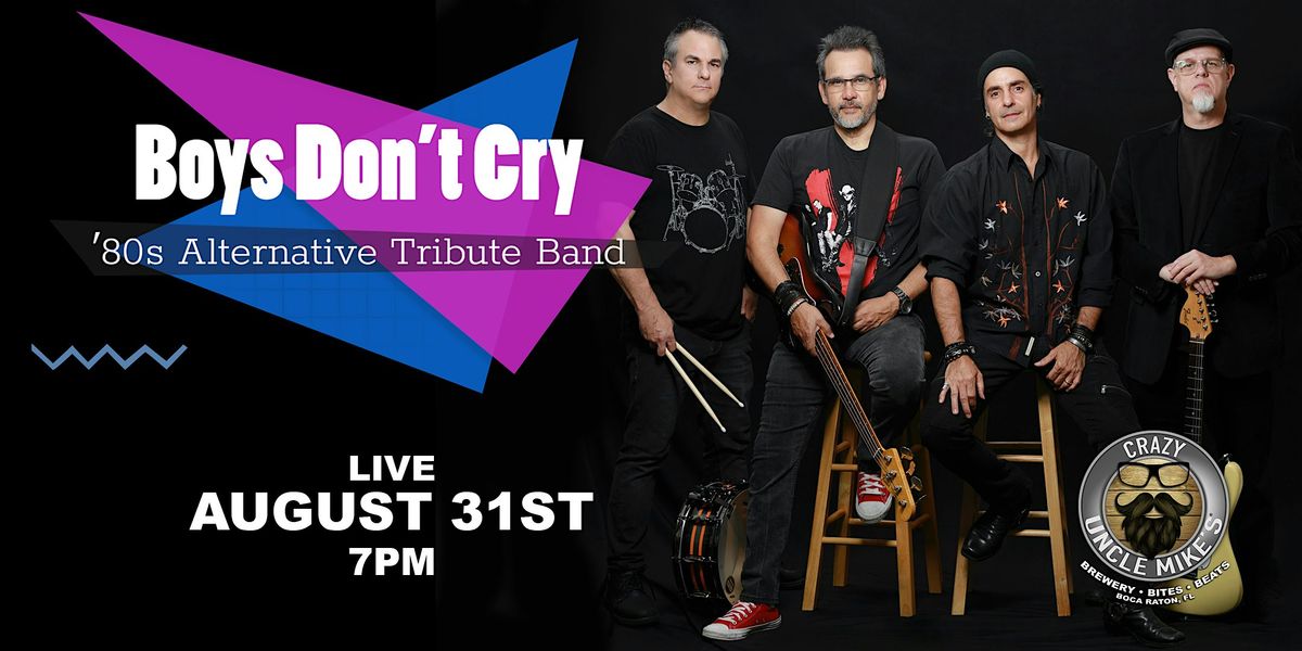Boys Don't Cry, 31 August | Event in Boca Raton | AllEvents