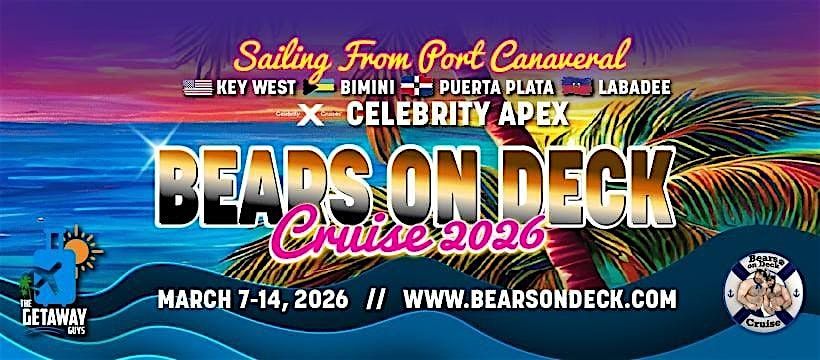 Bears on Deck Cruise 2026, 7 March | Event in Port Canaveral | AllEvents