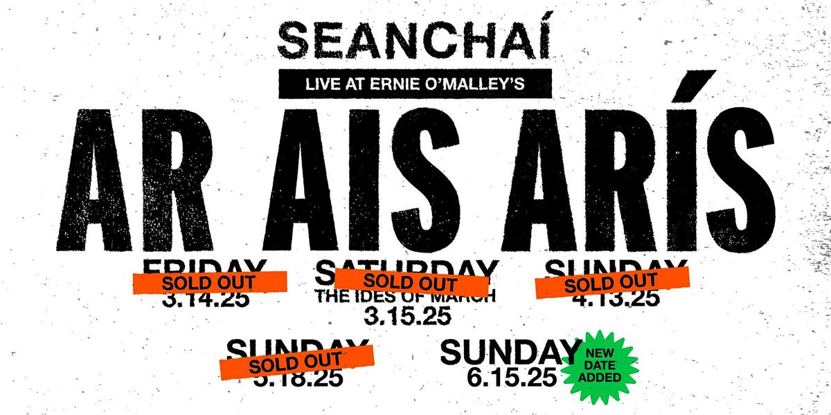 Seanchaí live at Ernie O'Malleys, 15 June | Event in New York | AllEvents