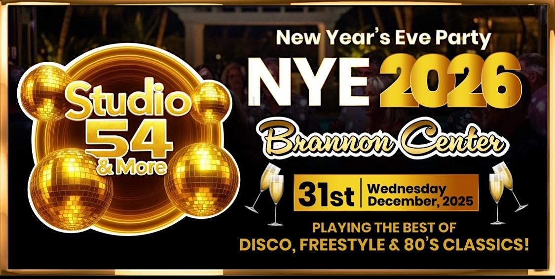 STUDIO 54 & MORE New Year’s Eve Party 2026, 31 December | Event in New Smyrna Beach | AllEvents