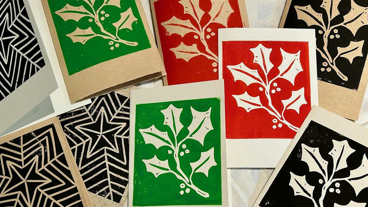 Lino-Cut Greetings  Cards - a festive printmaking workshop, 29 November | Event in Salisbury | AllEvents